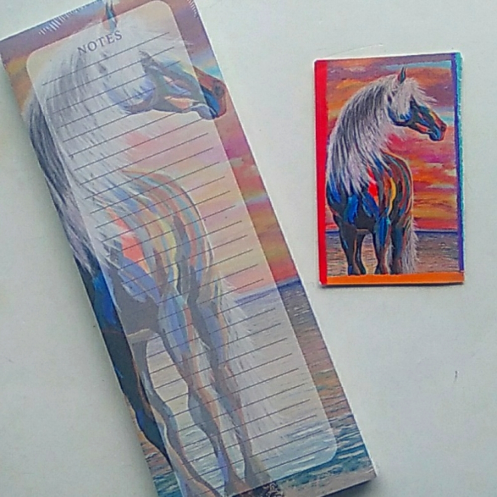 Magnetic Horse Notepad ,magnet gift set
